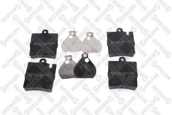 Bremsbelagsatz, Scheibenbremse Hinterachse STELLOX 720 010-SX Bild Bremsbelagsatz, Scheibenbremse Hinterachse STELLOX 720 010-SX
