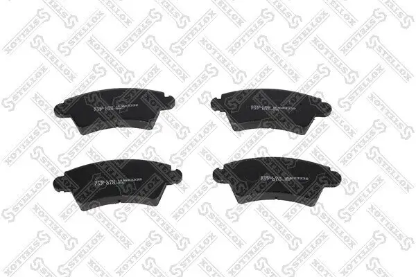 Bremsbelagsatz, Scheibenbremse Vorderachse STELLOX 737 010-SX