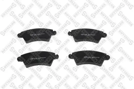 Bremsbelagsatz, Scheibenbremse Vorderachse STELLOX 737 010-SX Bild Bremsbelagsatz, Scheibenbremse Vorderachse STELLOX 737 010-SX