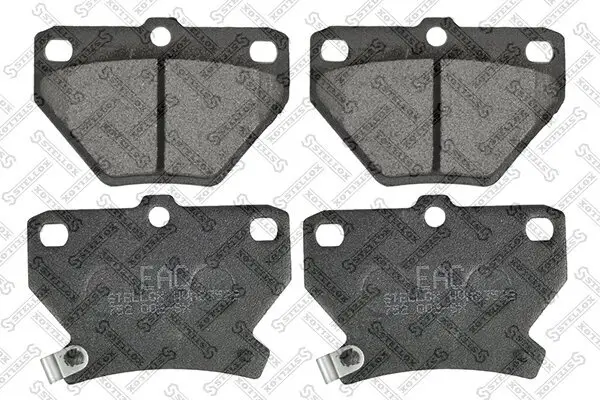 Bremsbelagsatz, Scheibenbremse Hinterachse STELLOX 752 002-SX