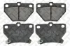 Bremsbelagsatz, Scheibenbremse Hinterachse STELLOX 752 002-SX