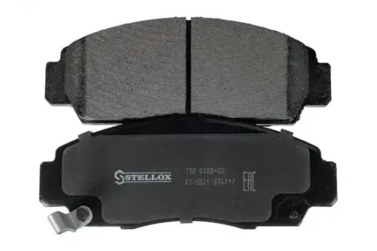 Bremsbelagsatz, Scheibenbremse Vorderachse STELLOX 758 012B-SX Bild Bremsbelagsatz, Scheibenbremse Vorderachse STELLOX 758 012B-SX