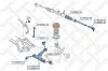 Lagerung, Lenker hinten Vorderachse links Vorderachse rechts STELLOX 77-00840-SX Bild Lagerung, Lenker hinten Vorderachse links Vorderachse rechts STELLOX 77-00840-SX