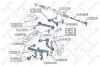 Lagerung, Lenker hinten unten Vorderachse links Vorderachse rechts STELLOX 77-00868-SX Bild Lagerung, Lenker hinten unten Vorderachse links Vorderachse rechts STELLOX 77-00868-SX