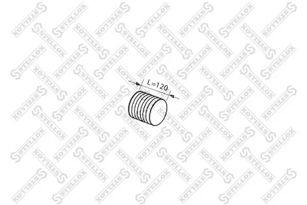 Flexrohr, Abgasanlage STELLOX 82-01640-SX