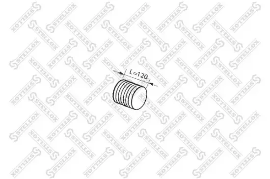 Flexrohr, Abgasanlage STELLOX 82-01640-SX Bild Flexrohr, Abgasanlage STELLOX 82-01640-SX
