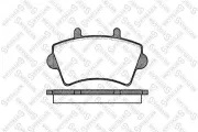 Bremsbelagsatz, Scheibenbremse Vorderachse STELLOX 830 000-SX