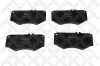 Bremsbelagsatz, Scheibenbremse Vorderachse STELLOX 85-01400B-SX