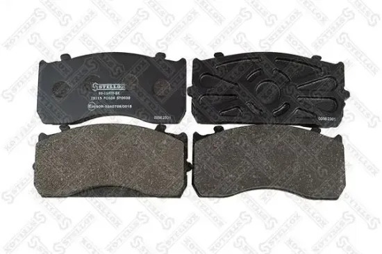 Bremsbelagsatz, Scheibenbremse Vorderachse STELLOX 85-11420-SX Bild Bremsbelagsatz, Scheibenbremse Vorderachse STELLOX 85-11420-SX