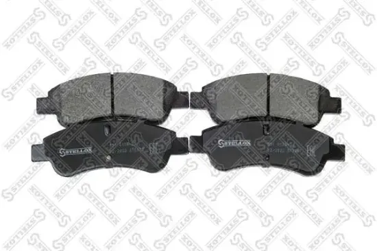 Bremsbelagsatz, Scheibenbremse Vorderachse STELLOX 851 010B-SX Bild Bremsbelagsatz, Scheibenbremse Vorderachse STELLOX 851 010B-SX