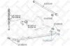 Lagerbuchse, Blattfeder Hinterachse unten STELLOX 87-51082-SX Bild Lagerbuchse, Blattfeder Hinterachse unten STELLOX 87-51082-SX