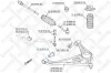 Lagerung, Lenker vorne STELLOX 87-61016-SX Bild Lagerung, Lenker vorne STELLOX 87-61016-SX