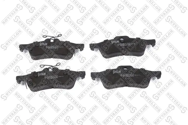 Bremsbelagsatz, Scheibenbremse Hinterachse STELLOX 873 002B-SX