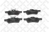Bremsbelagsatz, Scheibenbremse Hinterachse STELLOX 873 002B-SX
