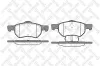 Bremsbelagsatz, Scheibenbremse Vorderachse STELLOX 893 000-SX