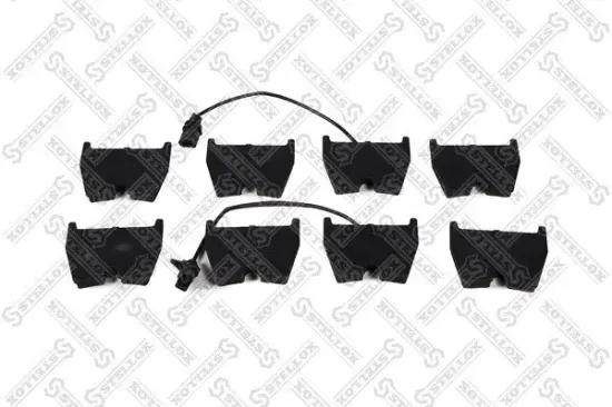 Bremsbelagsatz, Scheibenbremse Vorderachse STELLOX 907 002B-SX Bild Bremsbelagsatz, Scheibenbremse Vorderachse STELLOX 907 002B-SX