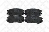 Bremsbelagsatz, Scheibenbremse Vorderachse STELLOX 964 002B-SX Bild Bremsbelagsatz, Scheibenbremse Vorderachse STELLOX 964 002B-SX