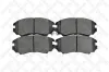 Bremsbelagsatz, Scheibenbremse Vorderachse STELLOX 964 002B-SX Bild Bremsbelagsatz, Scheibenbremse Vorderachse STELLOX 964 002B-SX