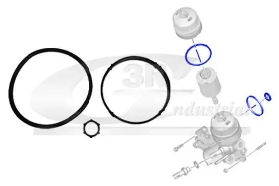 Dichtung, Ölfilter 3RG 36208 Bild Dichtung, Ölfilter 3RG 36208