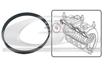 Dichtung, Ansaugkrümmer 3RG 36705