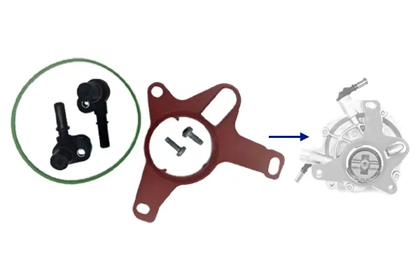 Reparatursatz, Unterdruckpumpe (Bremsanlage) 3RG 74200