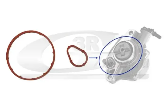 Dichtungssatz, Unterdruckpumpe 3RG 74208 Bild Dichtungssatz, Unterdruckpumpe 3RG 74208