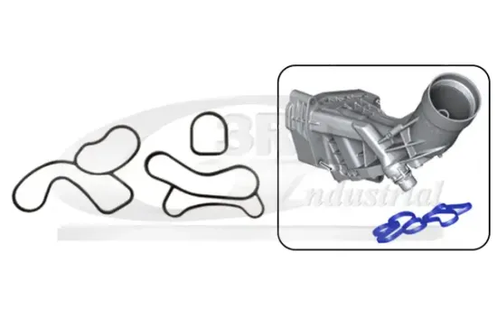 Dichtungssatz, Ölkühler 3RG 76100 Bild Dichtungssatz, Ölkühler 3RG 76100