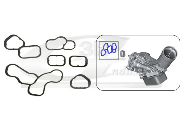 Dichtungssatz, Ölkühler 3RG 76103