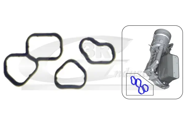 Dichtungssatz, Ölkühler 3RG 76104