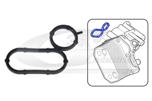 Dichtung, Ölkühler 3RG 76204