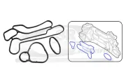 Dichtungssatz, Ölkühler 3RG 76401