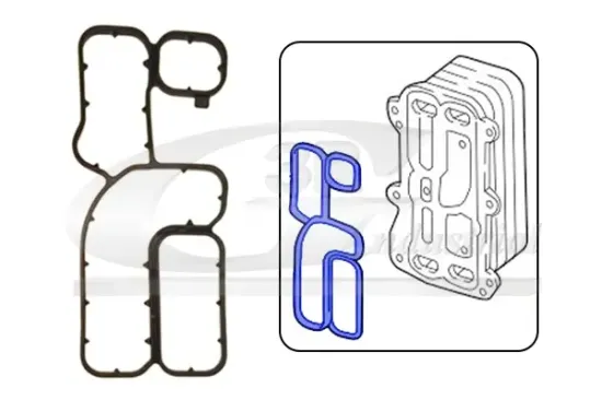 Dichtung, Ölkühler 3RG 76506 Bild Dichtung, Ölkühler 3RG 76506