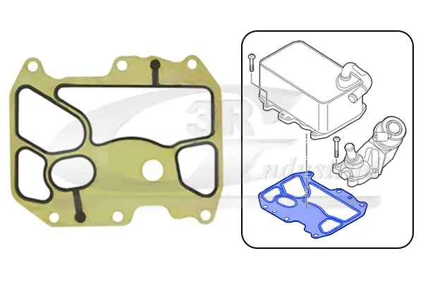Dichtung, Ölkühler 3RG 76707