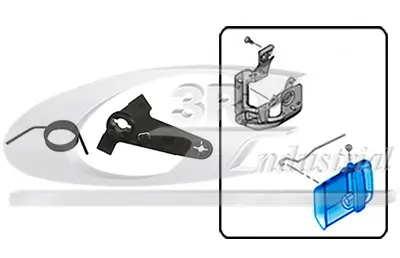 Türscharnier 3RG 80263K Bild Türscharnier 3RG 80263K
