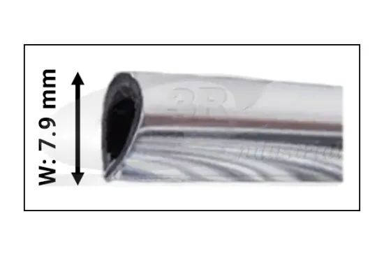 Zier-/Schutzleiste, Tür seitlicher Anbau 3RG 82017 Bild Zier-/Schutzleiste, Tür seitlicher Anbau 3RG 82017