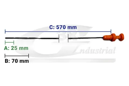 Ölpeilstab 3RG 86276 Bild Ölpeilstab 3RG 86276