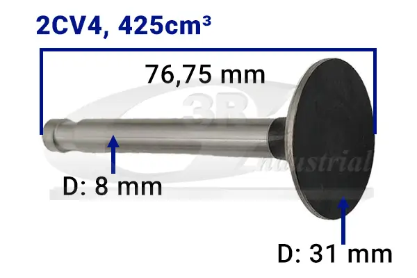 Auslassventil 3RG 87217