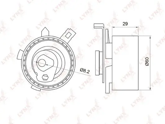 Spannrolle, Zahnriemen LYNXAUTO PB-1015 Bild Spannrolle, Zahnriemen LYNXAUTO PB-1015