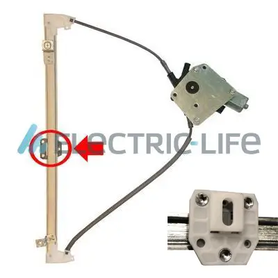 Fensterheber hinten links ELECTRIC LIFE ZR JE23 L Bild Fensterheber hinten links ELECTRIC LIFE ZR JE23 L