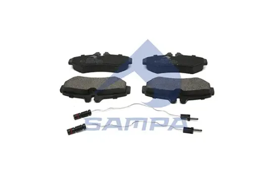 Bremsbelagsatz, Scheibenbremse SAMPA 092.666 Bild Bremsbelagsatz, Scheibenbremse SAMPA 092.666