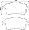 Bremsbelagsatz, Scheibenbremse HELLA PAGID 8DB 355 037-681