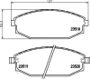 Bremsbelagsatz, Scheibenbremse Vorderachse HELLA PAGID 8DB 355 009-961 Bild Bremsbelagsatz, Scheibenbremse Vorderachse HELLA PAGID 8DB 355 009-961