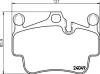 Bremsbelagsatz, Scheibenbremse HELLA PAGID 8DB 355 014-161