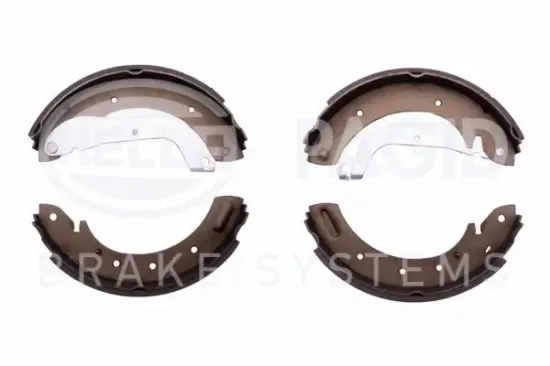 Bremsbackensatz Hinterachse HELLA PAGID 8DB 355 002-321 Bild Bremsbackensatz Hinterachse HELLA PAGID 8DB 355 002-321