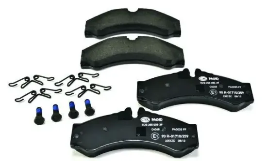 Bremsbelagsatz, Scheibenbremse HELLA PAGID 8DB 355 005-391 Bild Bremsbelagsatz, Scheibenbremse HELLA PAGID 8DB 355 005-391