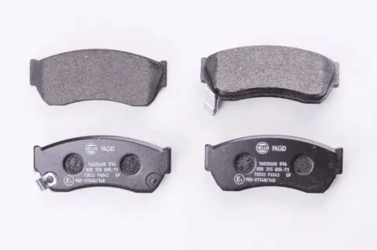 Bremsbelagsatz, Scheibenbremse HELLA PAGID 8DB 355 005-711 Bild Bremsbelagsatz, Scheibenbremse HELLA PAGID 8DB 355 005-711