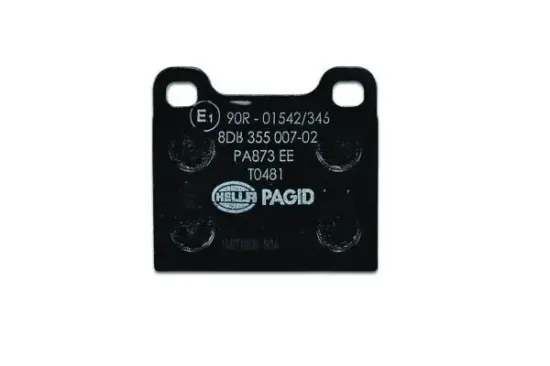 Bremsbelagsatz, Scheibenbremse HELLA PAGID 8DB 355 007-021 Bild Bremsbelagsatz, Scheibenbremse HELLA PAGID 8DB 355 007-021