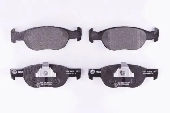 Bremsbelagsatz, Scheibenbremse HELLA PAGID 8DB 355 008-431 Bild Bremsbelagsatz, Scheibenbremse HELLA PAGID 8DB 355 008-431