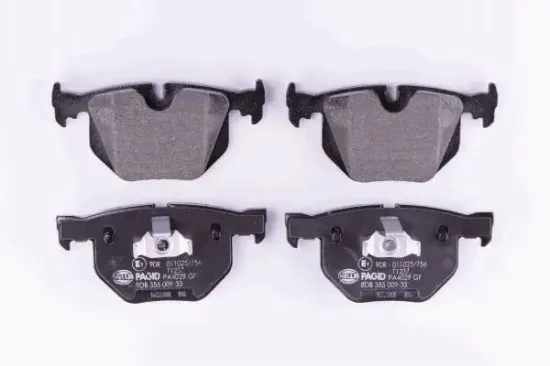 Bremsbelagsatz, Scheibenbremse Hinterachse HELLA PAGID 8DB 355 009-331 Bild Bremsbelagsatz, Scheibenbremse Hinterachse HELLA PAGID 8DB 355 009-331