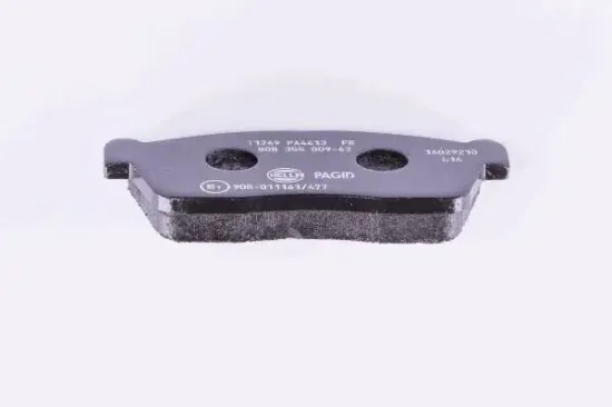 Bremsbelagsatz, Scheibenbremse Vorderachse HELLA PAGID 8DB 355 009-631 Bild Bremsbelagsatz, Scheibenbremse Vorderachse HELLA PAGID 8DB 355 009-631